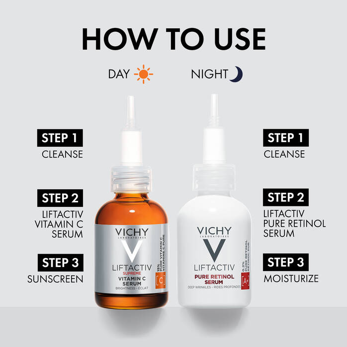 Vichy Pack Vitamine C Serum + RETINOL SPECIALIST SERUM