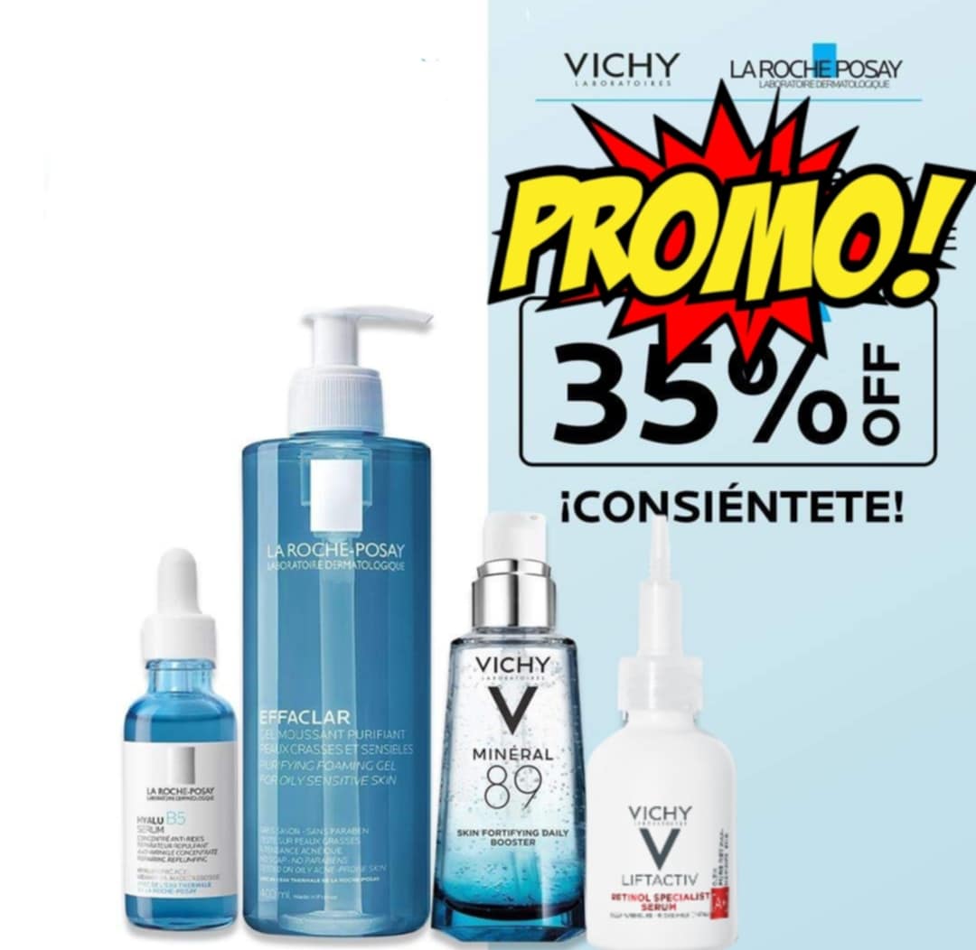 VICHY Minéral + VICHY LIFTACTIV RETINOL + SÉRUM B5 + Gel MOUSSANT 400ml Ref319